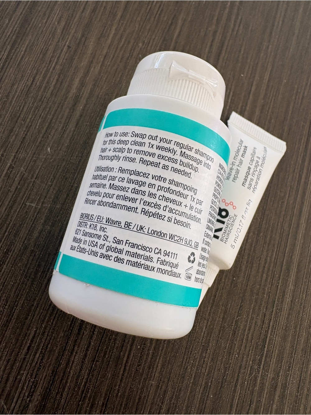 K18 Peptide Prep Detox Shampoo + Hair Masque - Picture 4 of 5